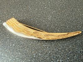 ✨Zweifarbige Vintage-Brosche, hochwertiger Modeschmuck