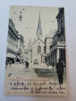 Zürich Poststrasse Fraumünster Grossmünster Ansichtskarte RZ