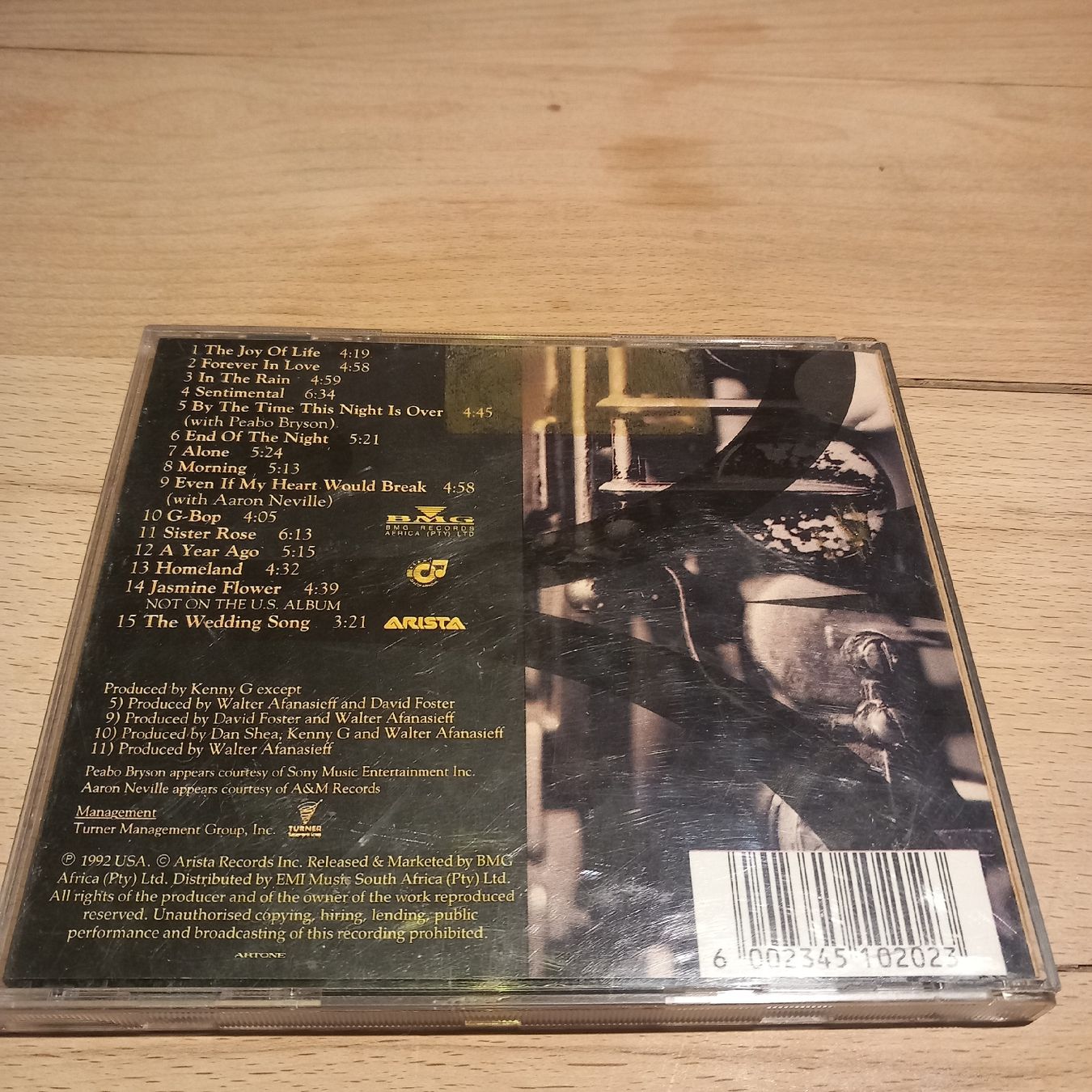 CD: Kenny G - Breathless – Usato da Ebnat-Kappel venduto da blazzi 2