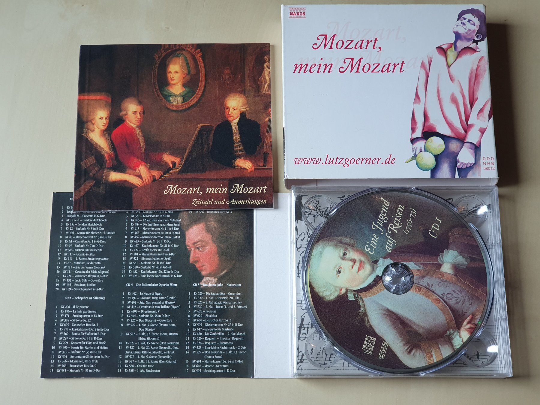 Audiolibri: Mozart mein Mozart – Usato da Stansstad venduto da collectorsshop 2