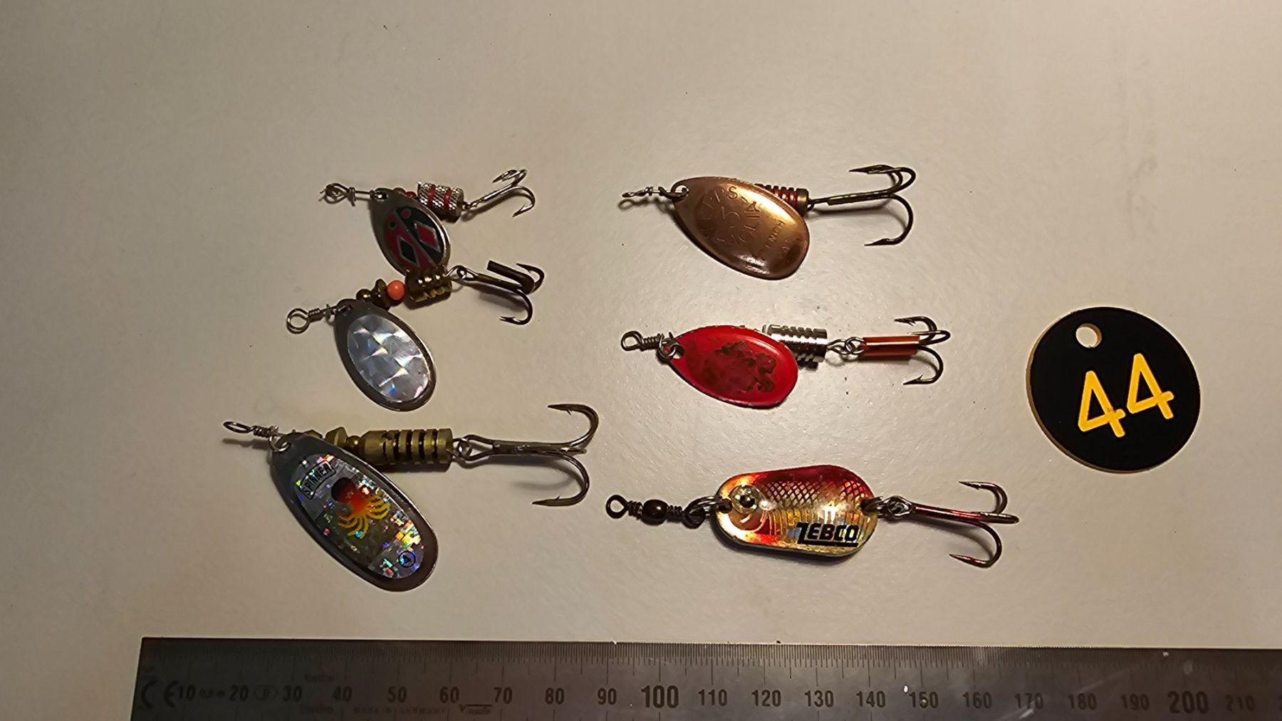 Abu Garcia Esche: Köder Spinner Löffeli 6er Set diverse Marken – Usato da Abtwil SG venduto da Fischerei_Artikel