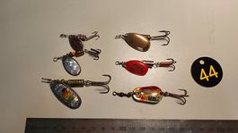 Köder Spinner Löffeli 6er Set diverse Marken