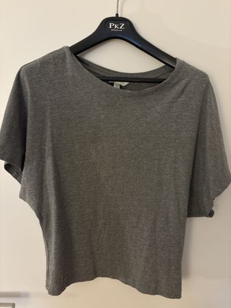 Damen T-Shirt H&M Grau Groesse L neuwertig