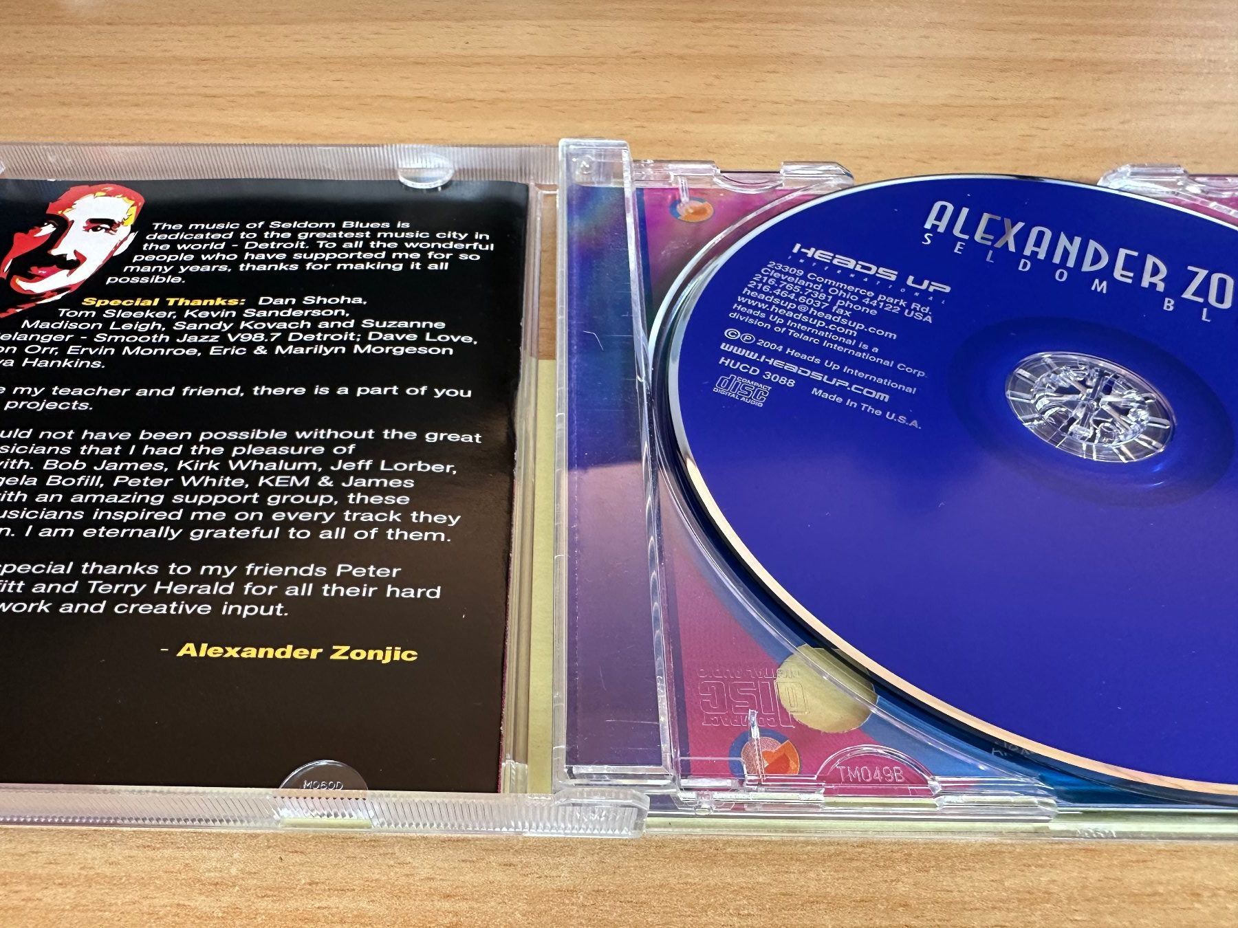 CD: Alexander Zonjic – Seldom Blues – Usato da Rikon im Tösstal venduto da Alpenmutz 2