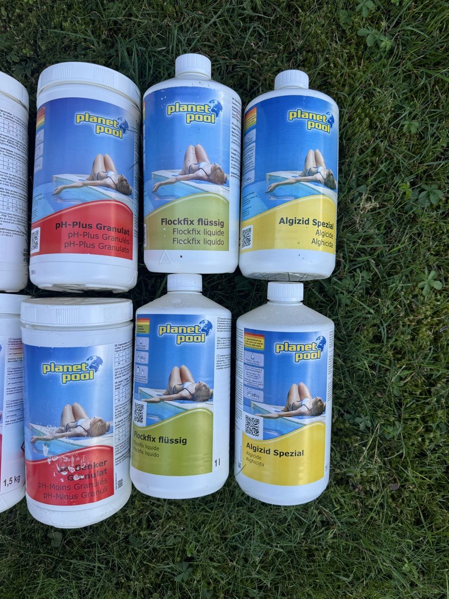 Piscine: Diverse Pool Chemikalien – Usato da Berg SG venduto da cil_p8z9 2