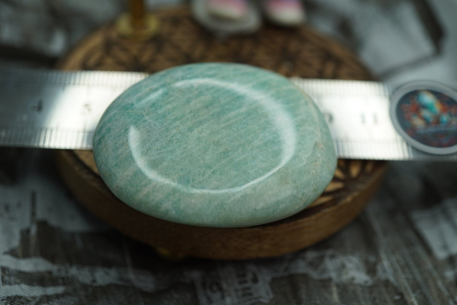 Minerali & Pietre curative: Amazonit Seifenstein    ab  1.-     Räumung – Nuovo e nell'imballaggio originale da Eschenbach SG venduto da topstone 6