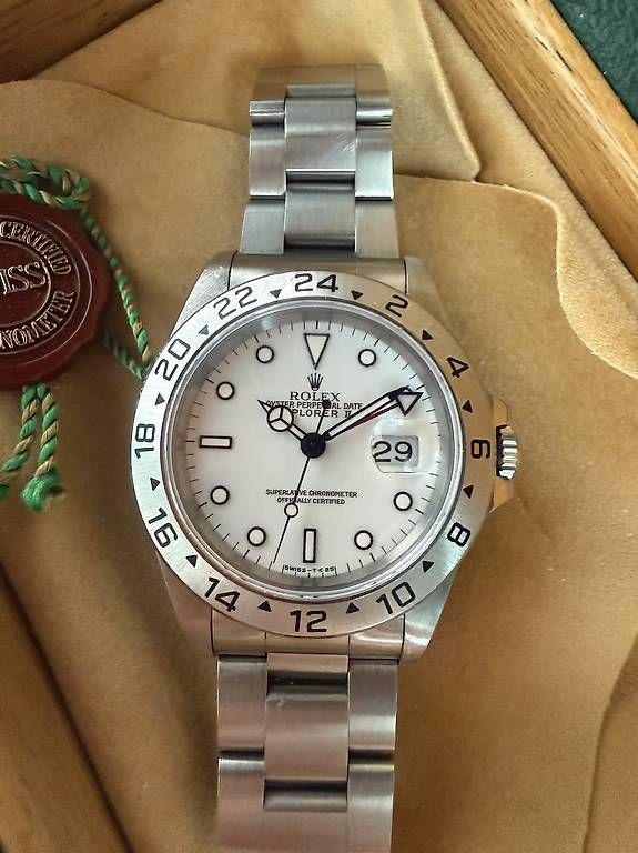 Rolex Uhren: Rolex Explorer II – Gebraucht aus Zürich von timeio-swapwatch