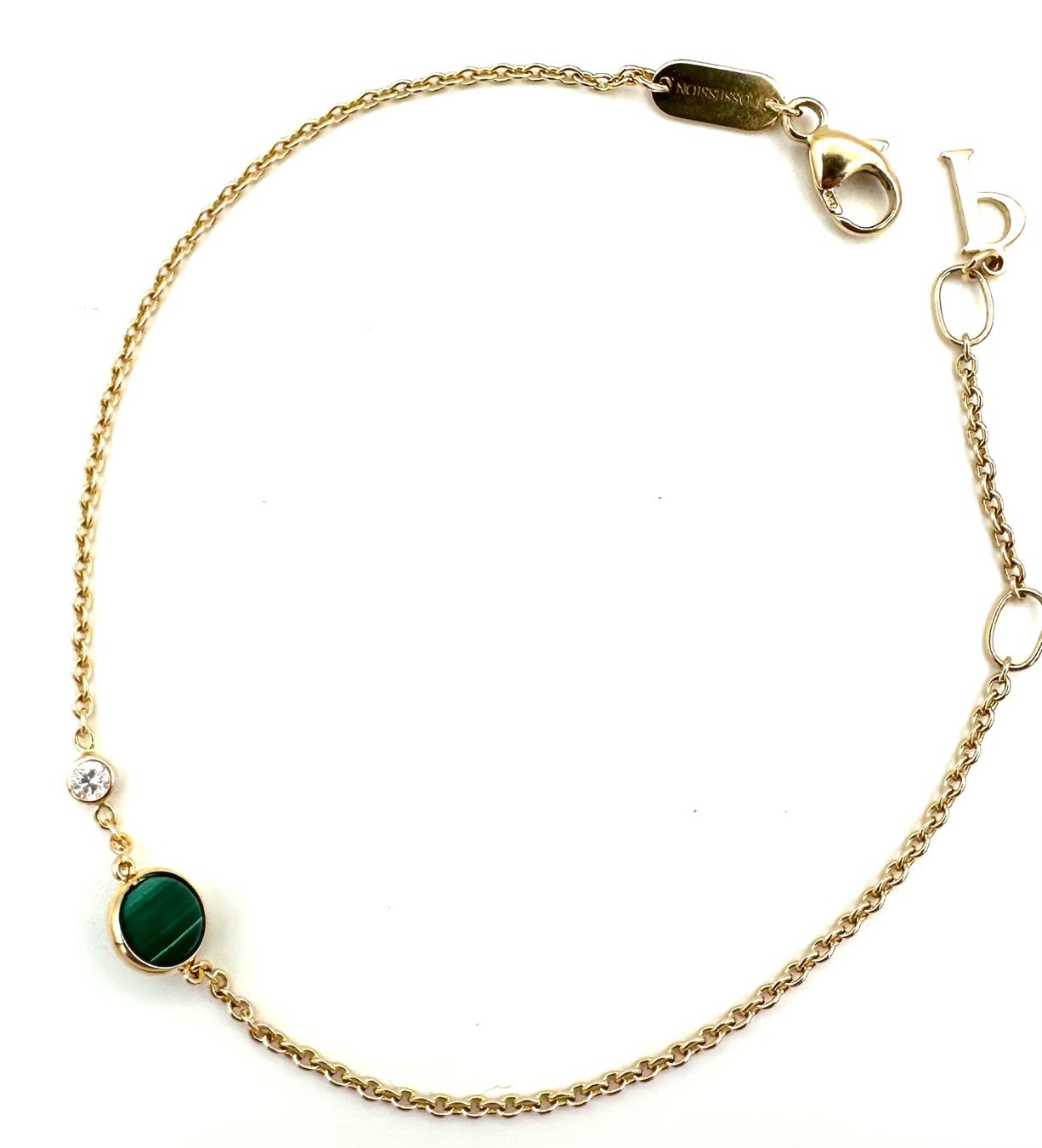 Piaget Bracciali & Braccialetti: PIAGET. Collection "Possession", bracelet malachite diamant – Usato da Renens VD venduto da Diademe.sarl 3