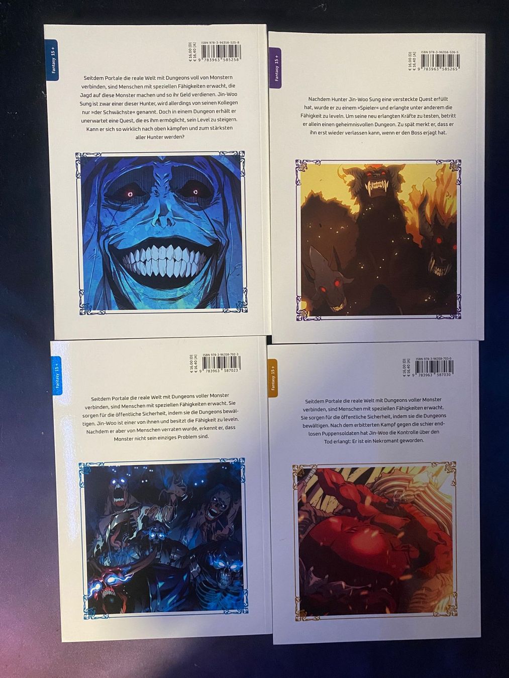 Comics: Solo Leveling Manwha 1-4 – Gebraucht aus Romanshorn von felibailey 1