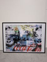 Marilyn Monroe Coca-Cola Bild, gerahmt, Pop Art Style!
