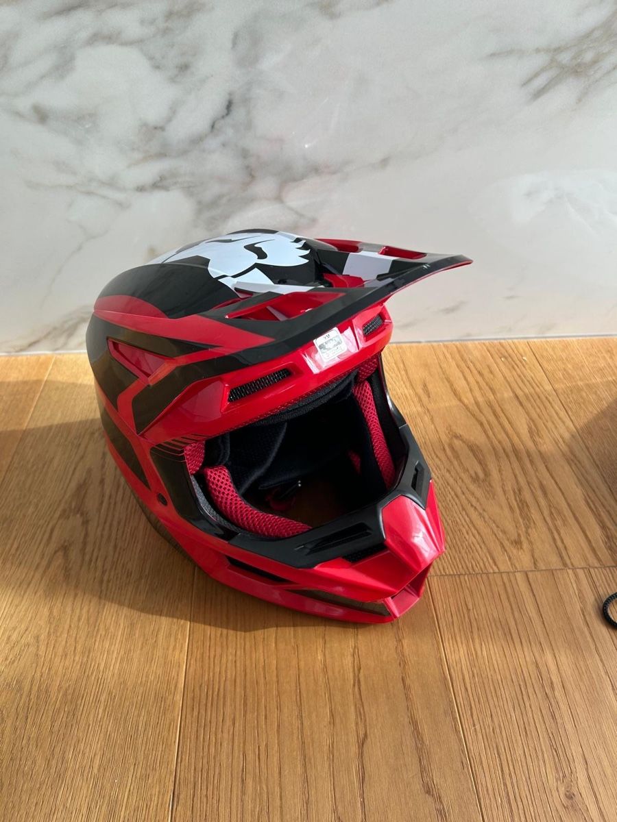 Caschi & visiere: Motocrosshelm FOX Kinder – Usato da Rheineck venduto da gurkli81