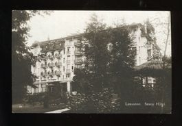 Lausanne, Savoy Hotel