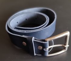 Leder Gürtel dunkelblau 85 cm NEU !!! swissmade