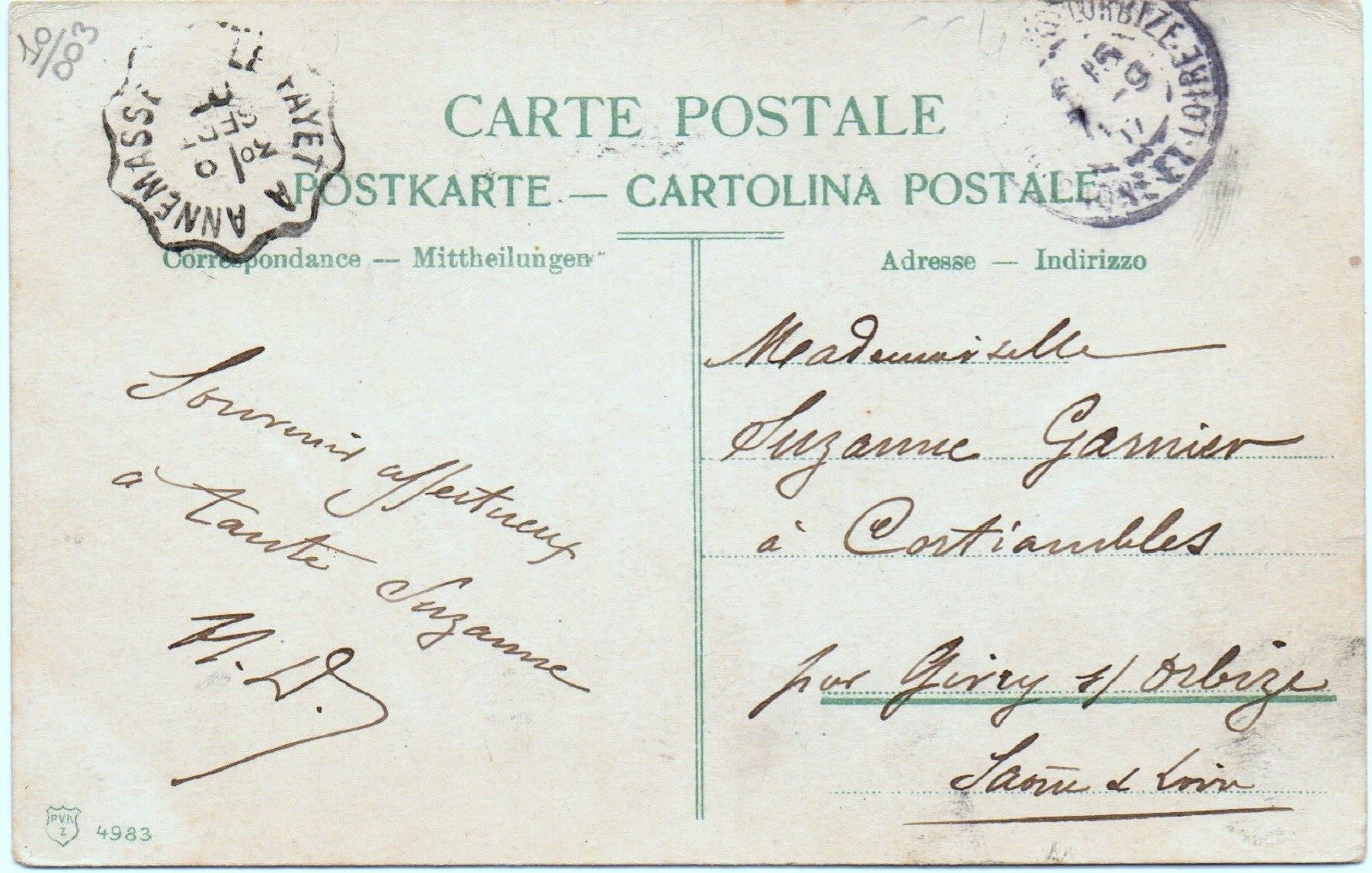 Cartes postales: KLAUSENPOST Postkutsche – D'occasion à Jona par philajona 1