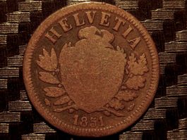 1851 - 2 cts. 2.26gr