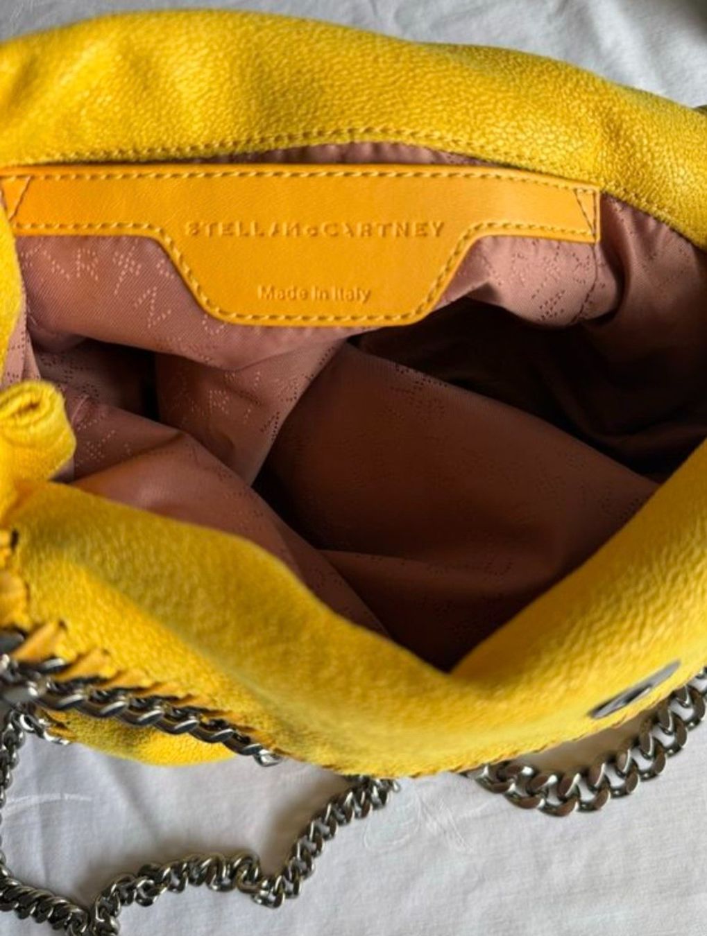 Stella McCartney Borse da donna: Stella McCartney Falabella Mini Bag gialla – Usato da Bedano venduto da Lauraniki2422 6