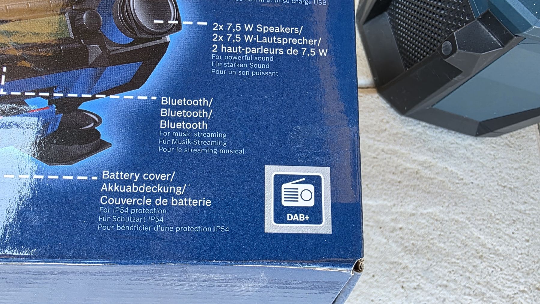Bosch Radio: Radio de chantier Bosch GPB 18V-2 SC DAB+ Bluetooth – Usato da Attalens venduto da Mishanya 5