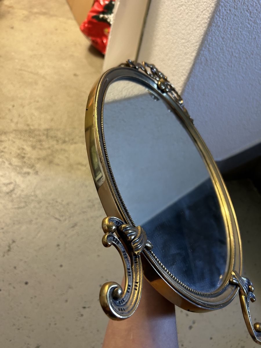 Specchi: Antique Jugendstil dressing table mirror with stand messing  – Nuovo (secondo la descrizione) da Zürich venduto da MISSYS-WONDERBAG 3
