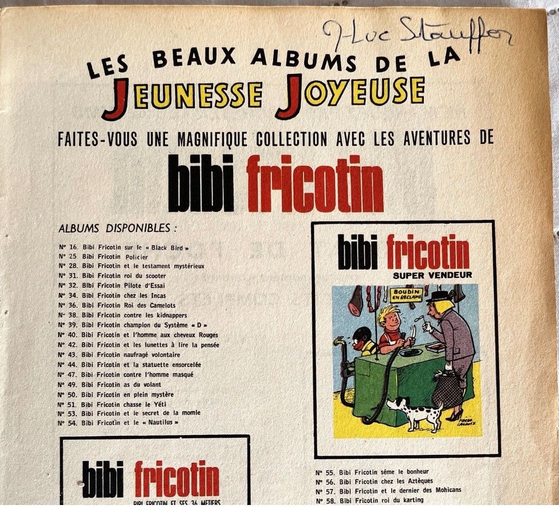 Fumetti: Bibi Fricotin, N° 25, 1970 – Usato da Renan BE venduto da johncactus 2