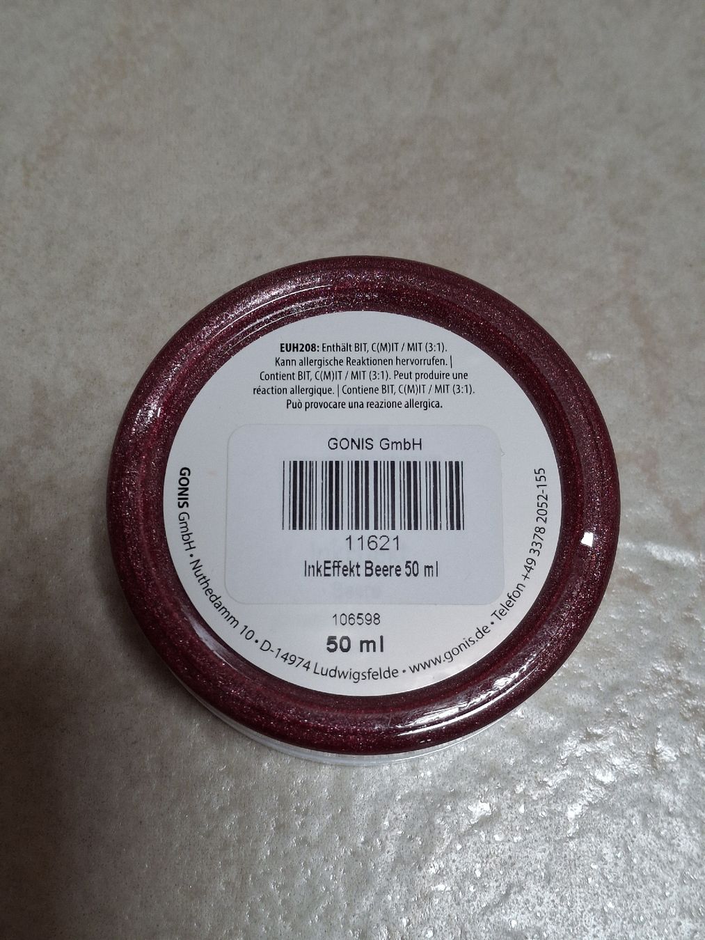 Gonis Kit bricolage: Gonis Ink Effekt Beere – Nuovo e nell'imballaggio originale da Wilderswil venduto da janabe 1