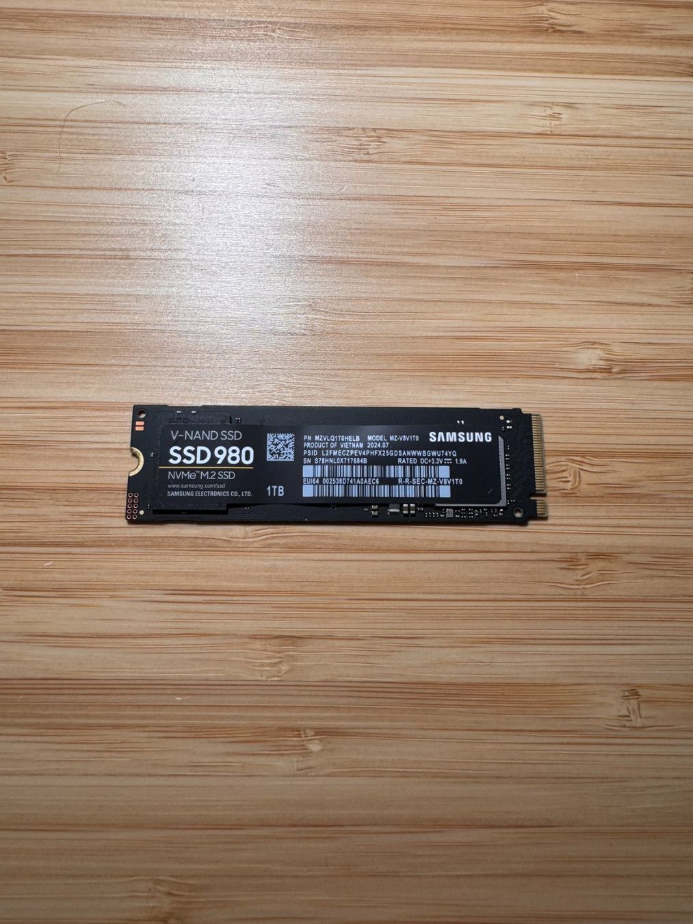 Samsung Dischi rigidi: Samsung SSD 980 - 1000 GB, M.2 2280 – Usato da Gossau SG venduto da ahb_nm2v