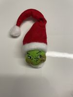 Grinch Xmas Plush Pin Annalee Santa Hat Figure 🎅🎄