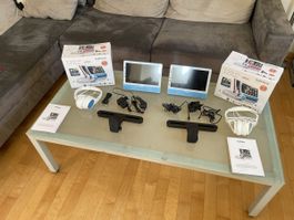 2 DVD Player Blau Lenco TDV 901