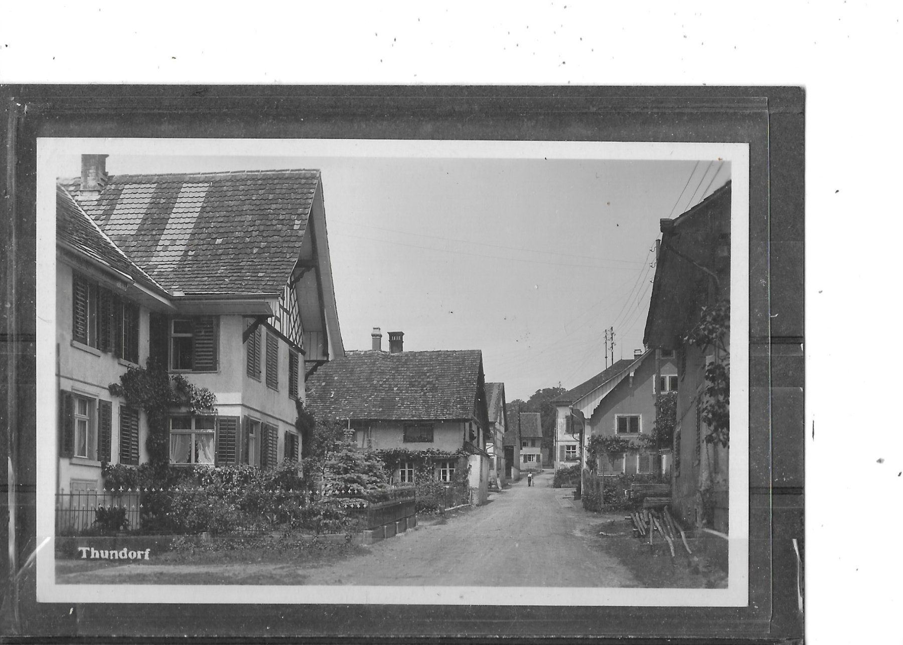 Cartoline postali: TG Thundorf Strassenpartie – Usato da Schocherswil venduto da Wilare