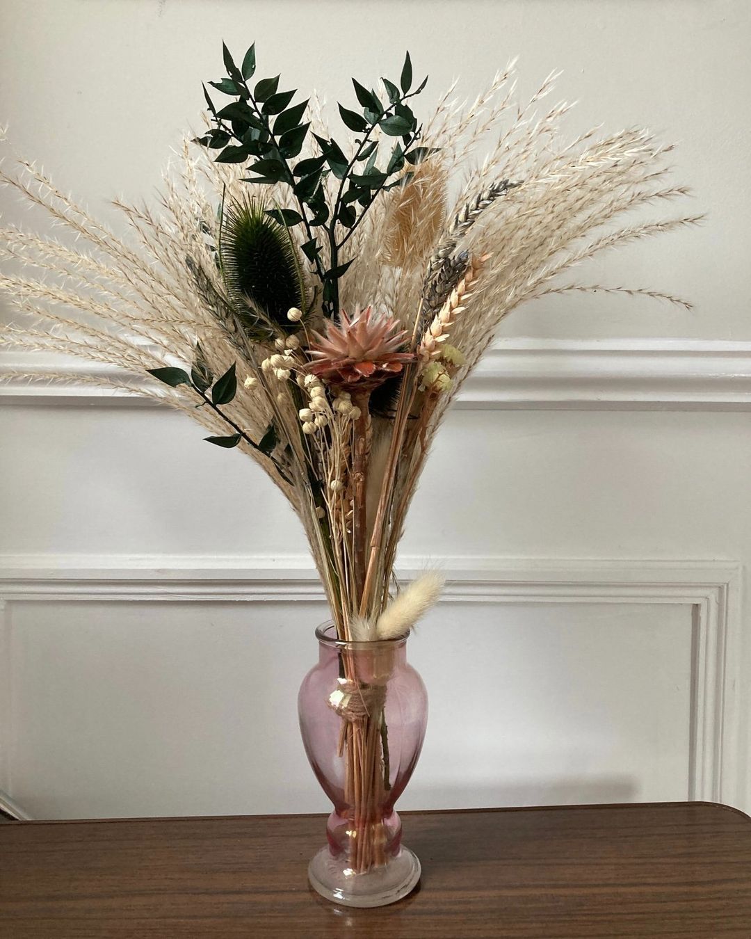 Vasi & Recipienti: Vase éclatant aux reflets irisés verre soufflé teinté rose – Usato da Morges venduto da deco.vintage 1