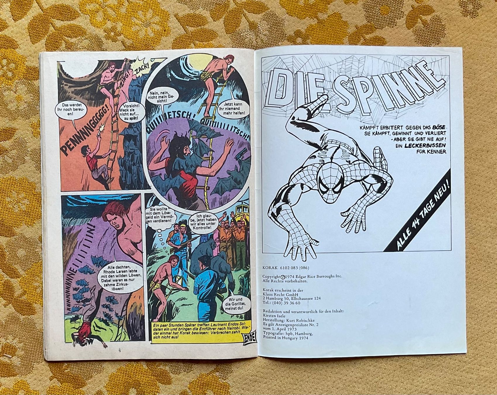 Fumetti: Korak Heft Nr 83 von 1974 – Usato da Endingen venduto da nathan05 8
