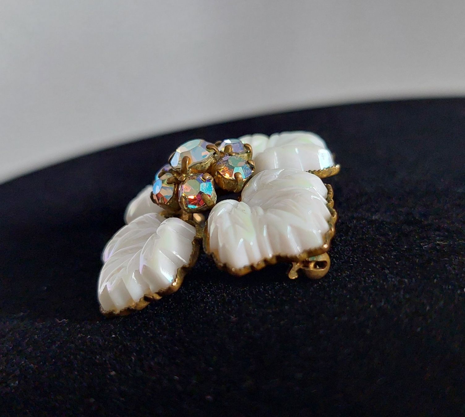 Spille & Fermagli: Alte schöne Brosche in Blumenform, Vintage – Usato da Subingen venduto da K7passt_immer 2