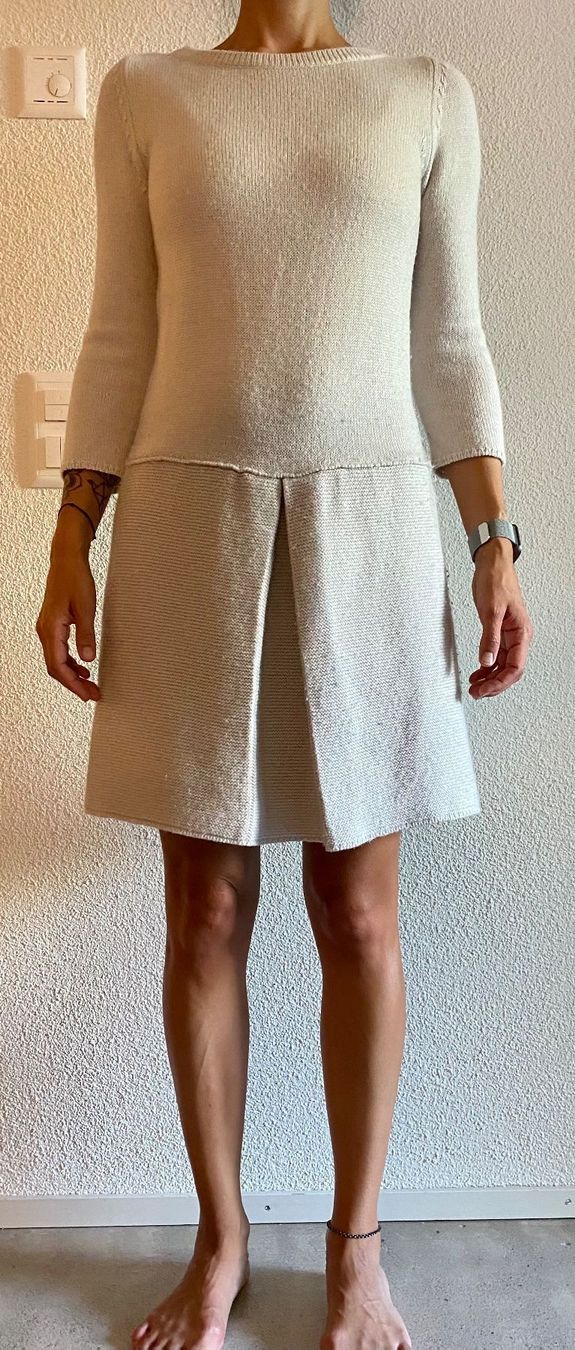 Stefanel Vestiti: Strickkleid von Stefanel, off-white, Grösse 36 – Usato da Schlieren venduto da kaj_xvx7 5