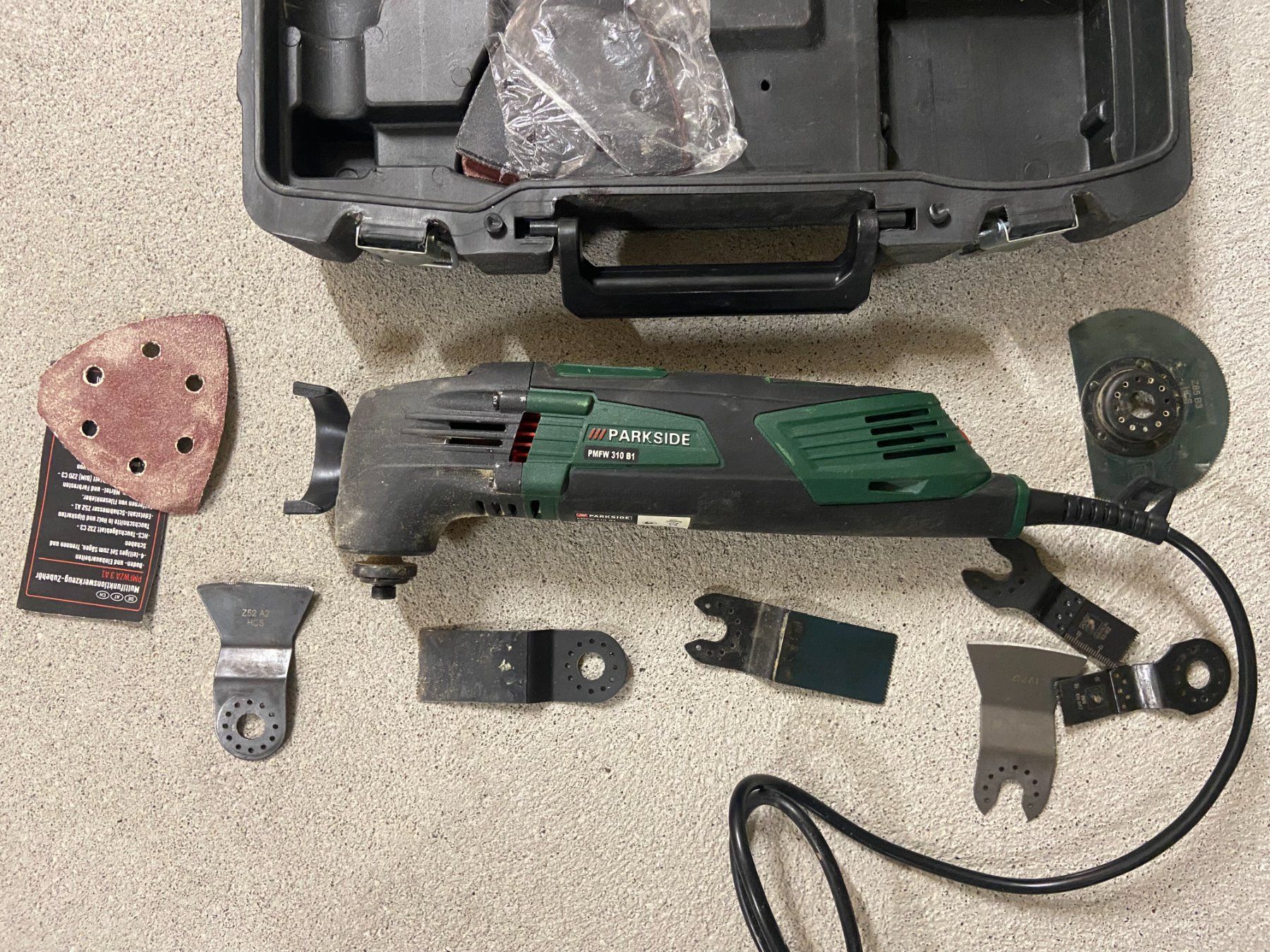 Parkside Tutte le macchine: Universalwerkzeug Vibrationswerkzeug – Usato da Zürich venduto da Walti009 1