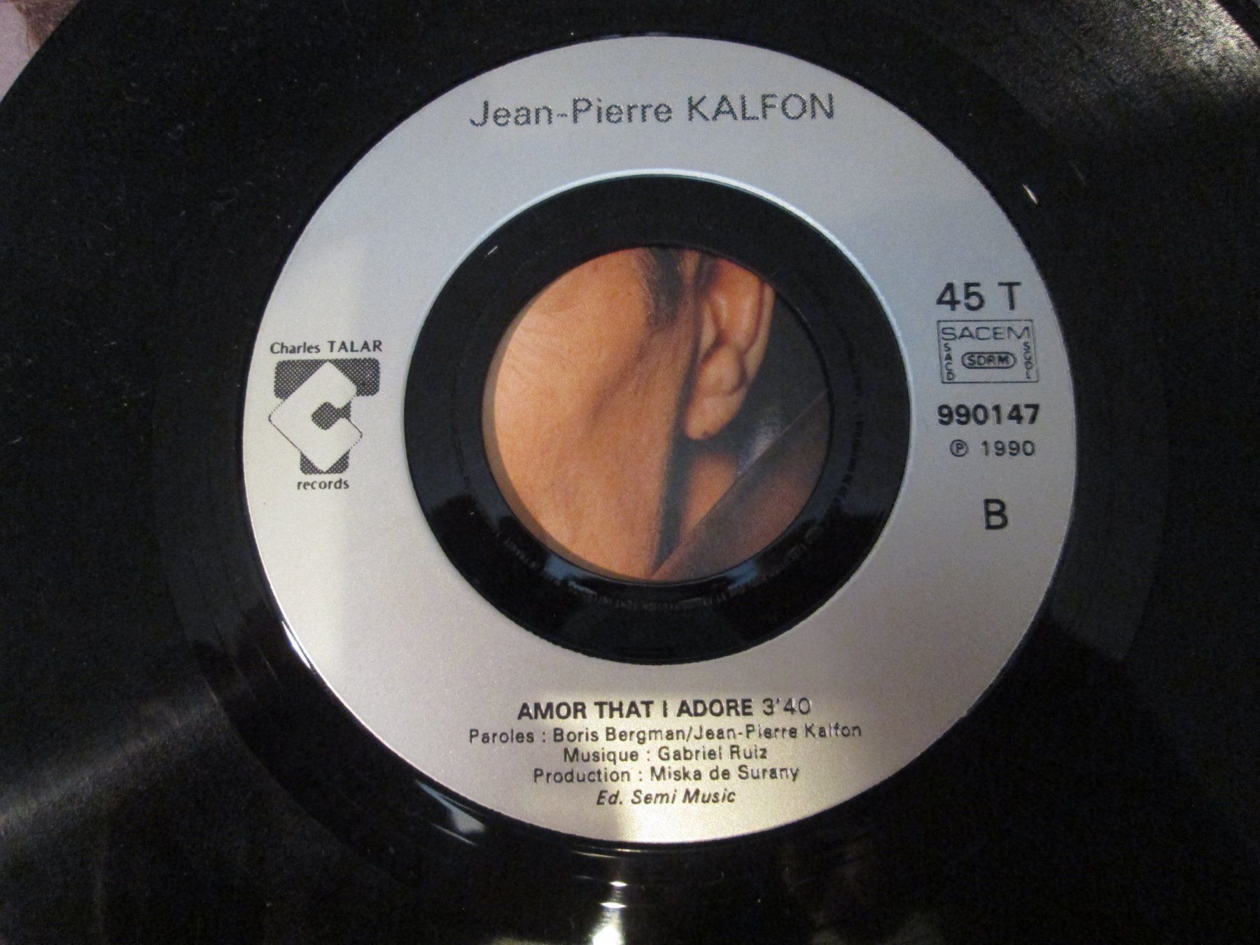 Dischi in vinile: SINGLE JEAN-PIERRE KALFON – Usato da la Chaux-de-Fonds venduto da Lampe 3