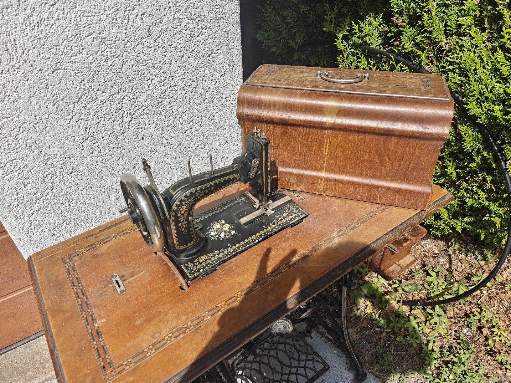 Nähmaschinen: Machine à coudre vintage Gritzner  – Defekt aus Grand-Lancy von E.moix 2