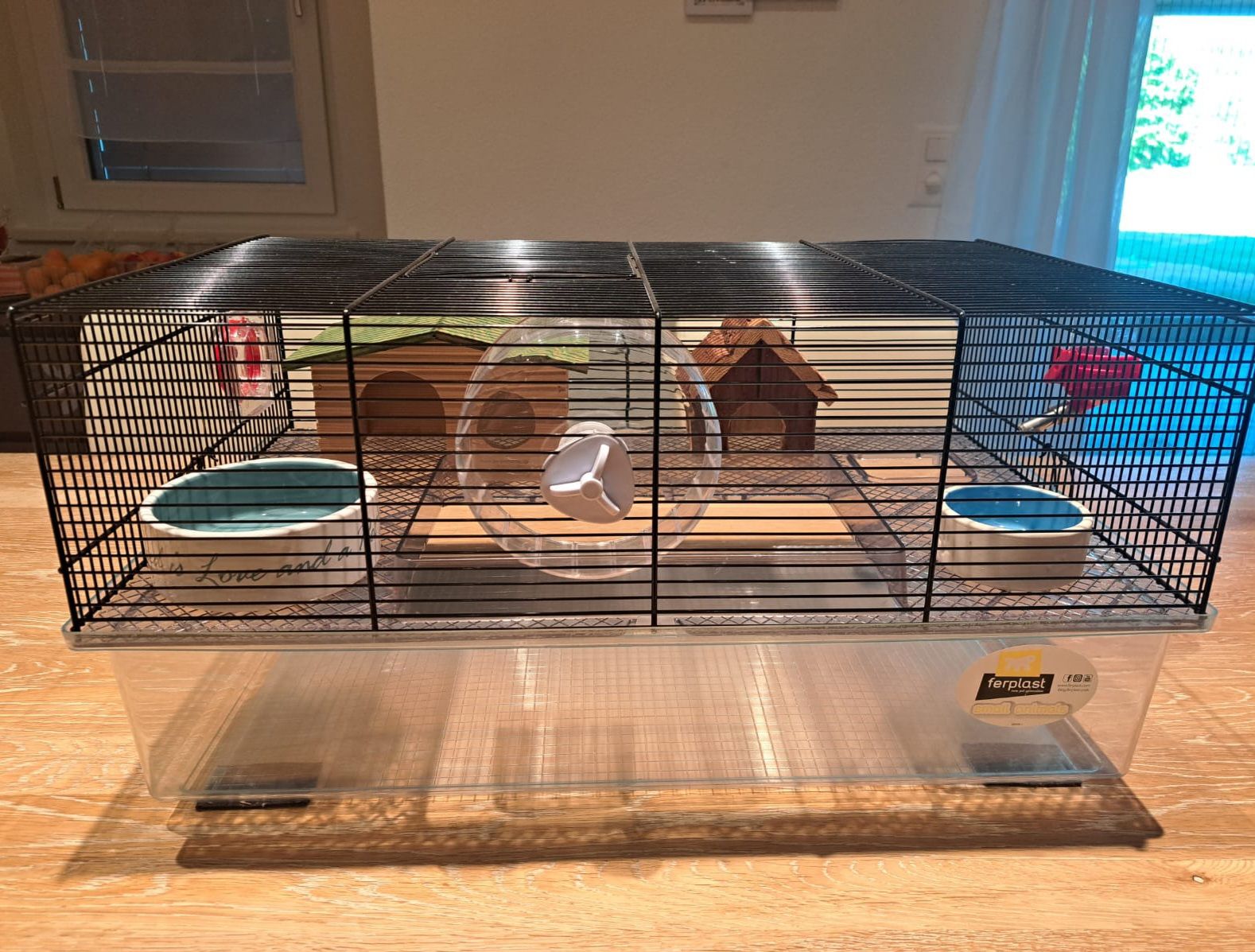 Gabbie, trasporto & Sicurezza: Hamsterkäfig mit Zubehör – Usato da Rorbas venduto da siramad 1