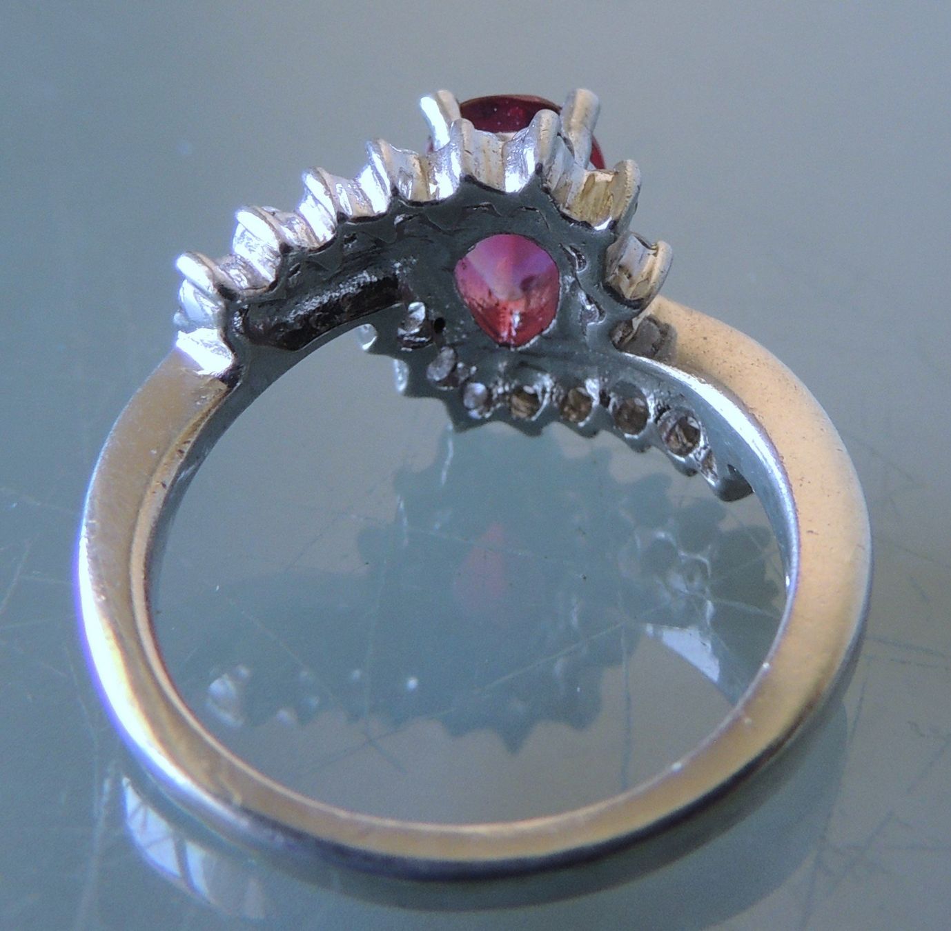 Anelli: Silber 925 Fingerring Gr. 54 – Usato da Waldenburg venduto da schaller707 5