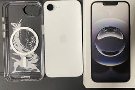 Iphone 16e inkl. Zubehör und Panzerglas
