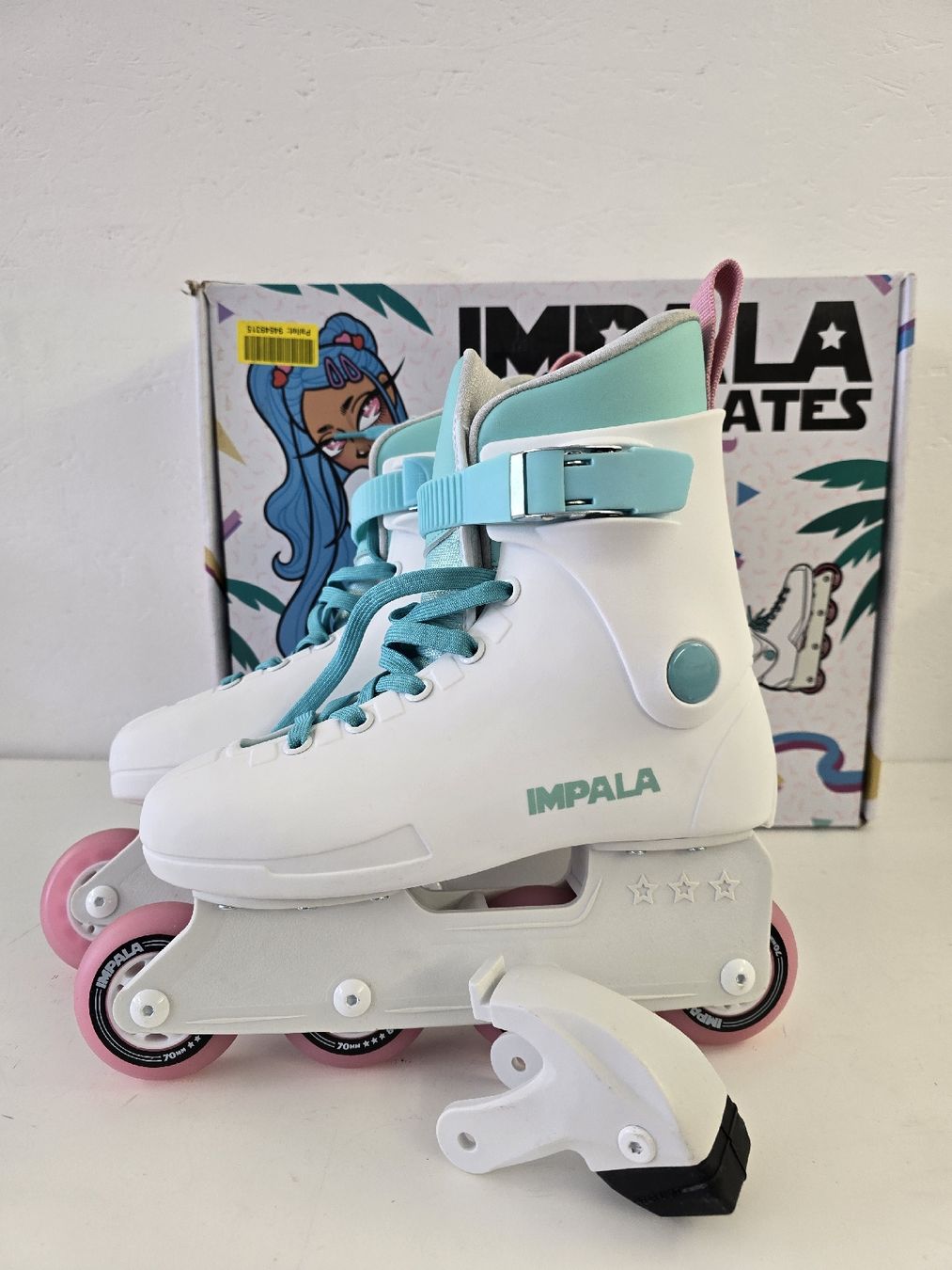 Pattini in linea & Pattini a rotelle: Patins a roulettes Inline, neuf, taille 37 – Nuovo e nell'imballaggio originale da Sugiez venduto da factorysportoutlet 2