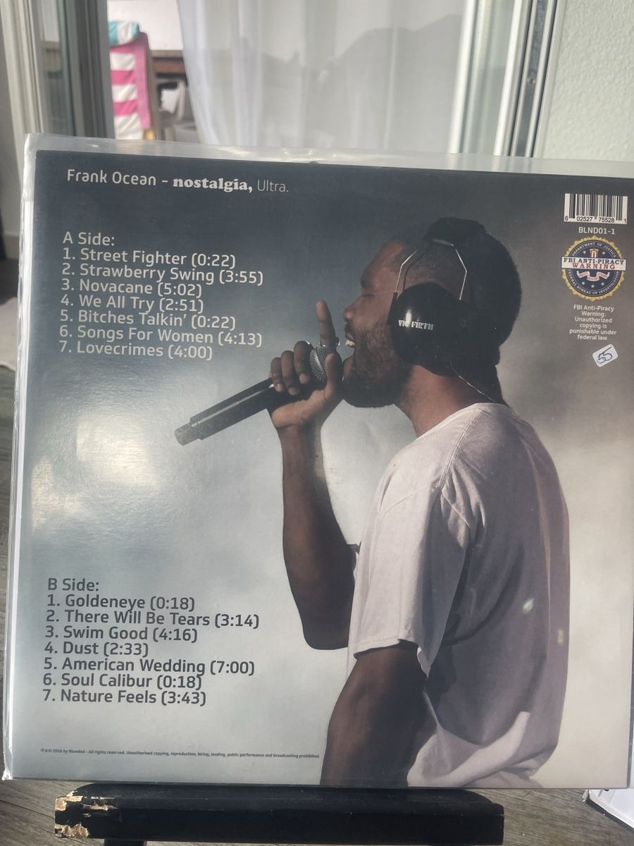 Schallplatten: Frank Ocean / Nostalgie  – Neu und originalverpackt aus Dagmersellen von stonefinger 1