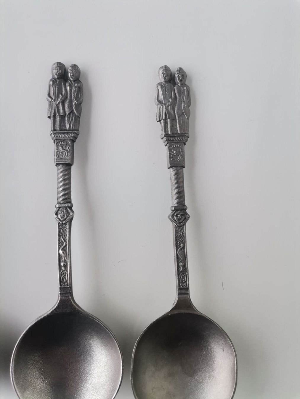 Löffel: Wunderschönes 10-tlg. Zinnlöffel Set – Gebraucht aus Dietikon von Branquinha1981 2