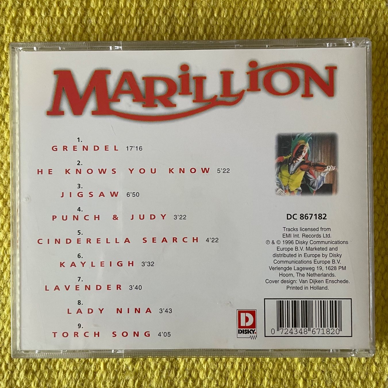 CD: MARILLION-KAYLEIGH – Usato da Rorschacherberg venduto da CD-Roli 1