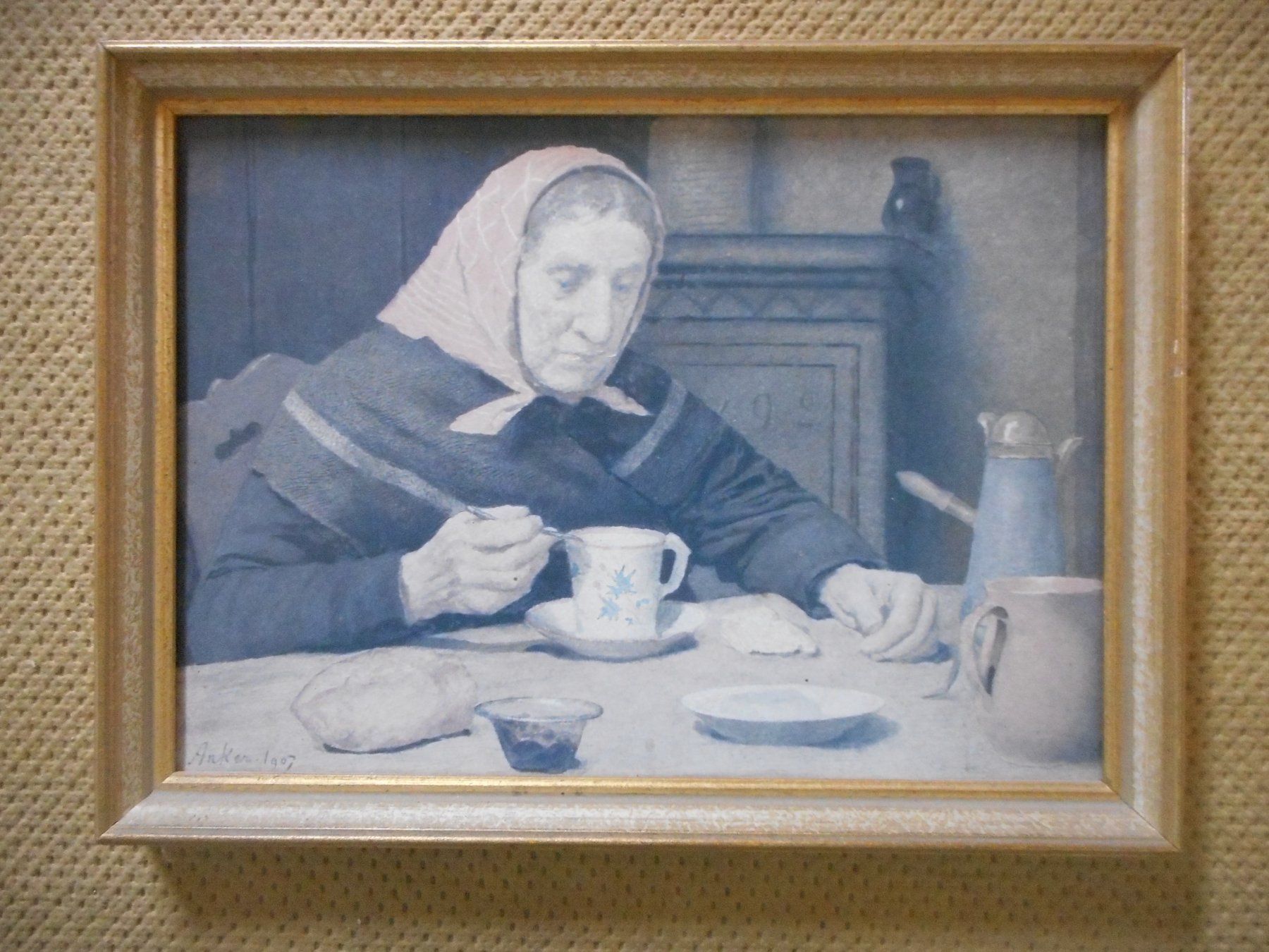 Foto & Immagini: Bild alte Frau, Anker 1907 – Usato da Bretzwil venduto da gbfluck 1