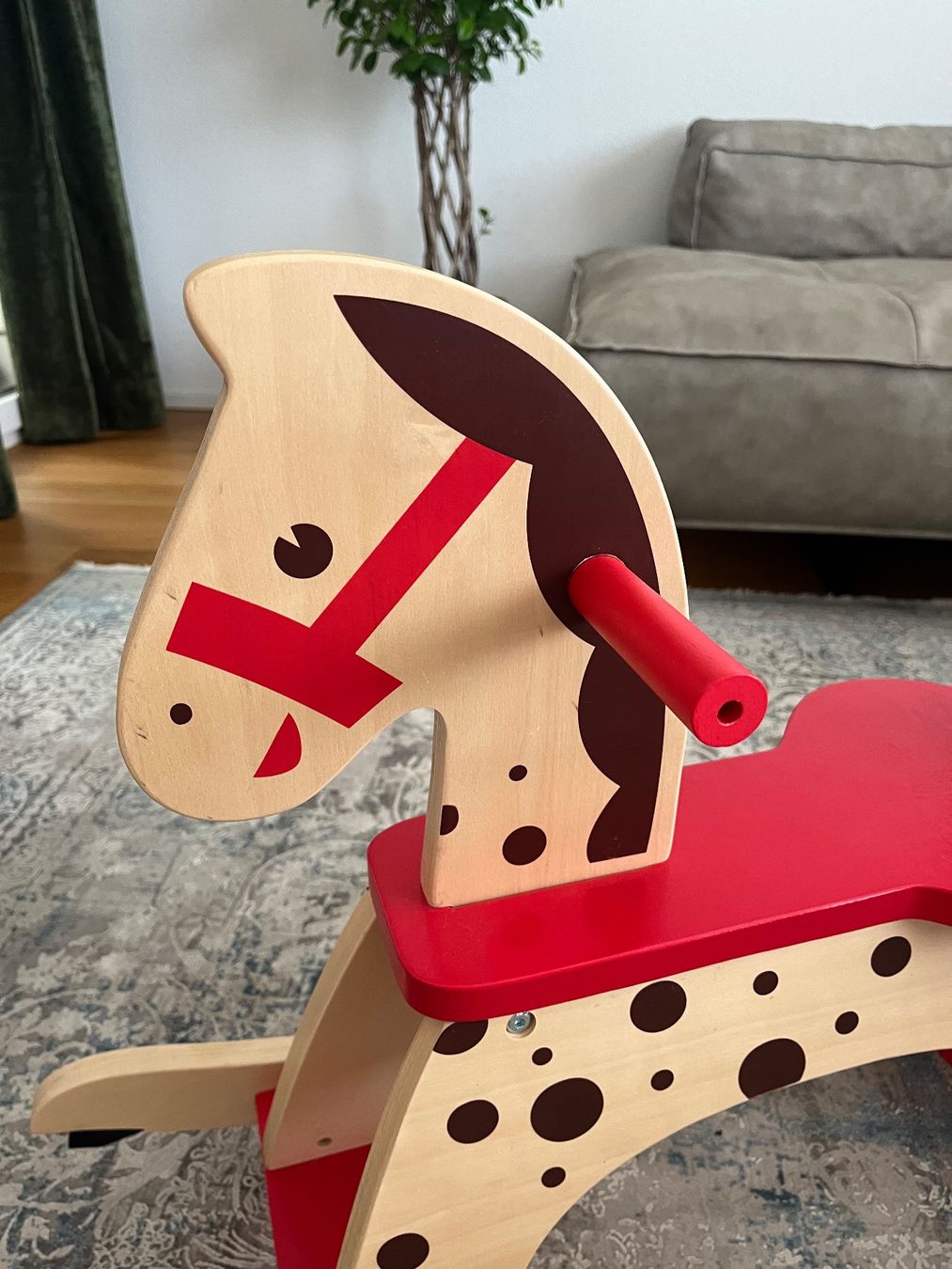 Janod Giocattoli: Janod Schaukelpferd Holzpferd – Usato da Oberengstringen venduto da Baby_Fashion 2