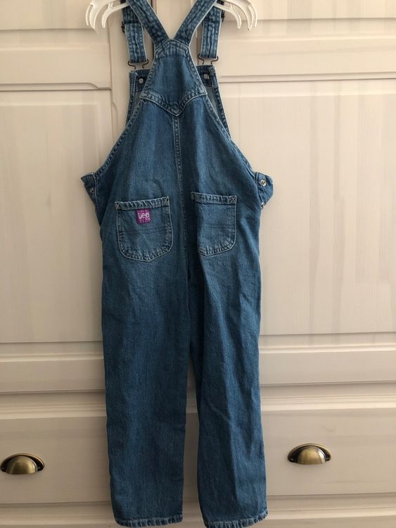 Little Dutch Latzhose Denim - Little Farm Jeans Für Kinder Gr. 80