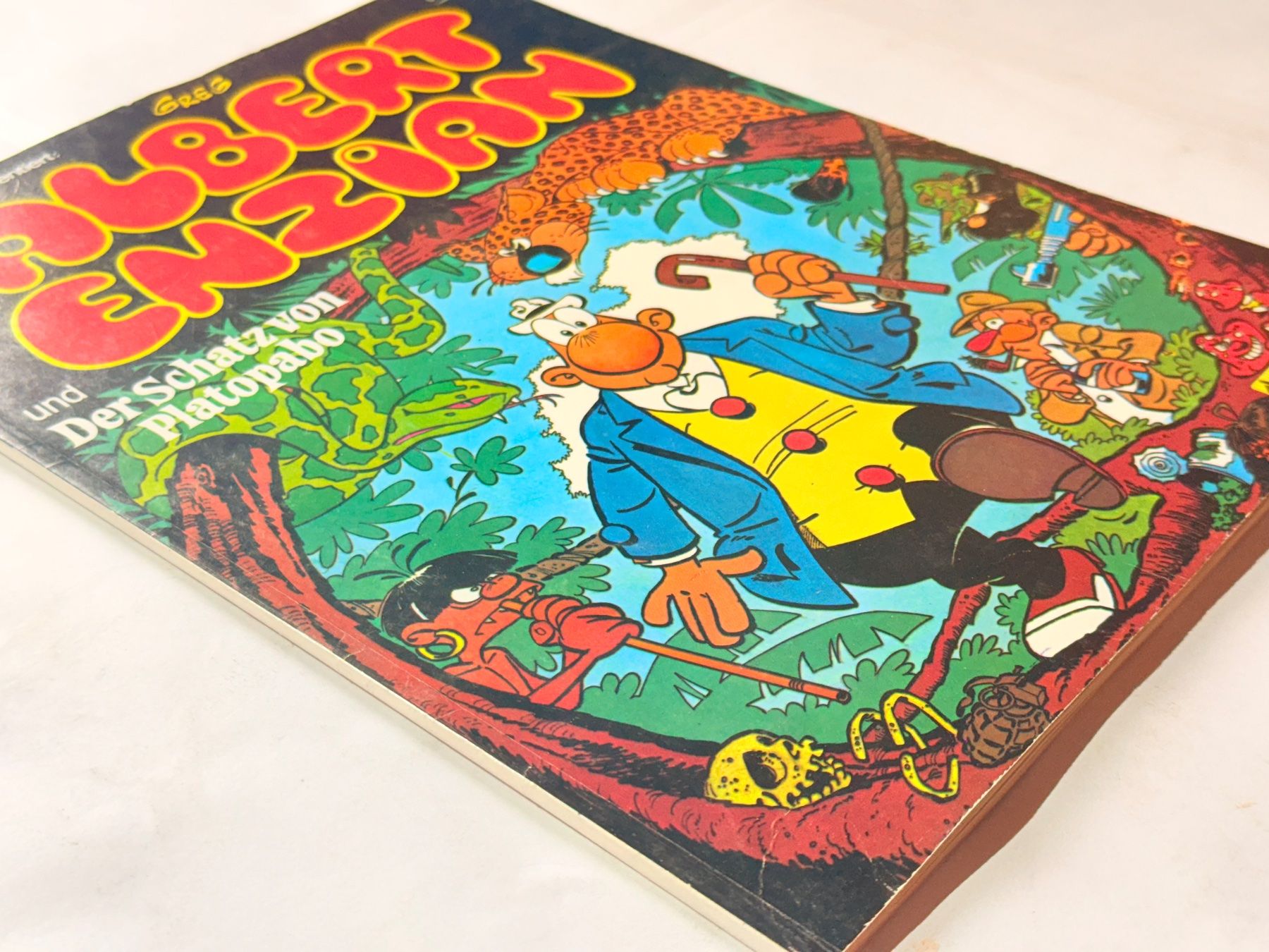 Comics: Albert Enzian: Der Schatz von Platopabo, Comic, 1981 – Gebraucht aus Zuerich von SonderArt-Wertgut 1