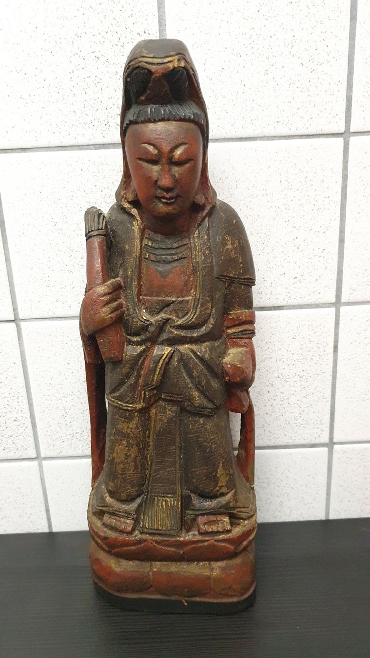 Sculture & Statue: Antike Skulptur, China, bemalt – Usato da Dietikon venduto da Allegra34 9