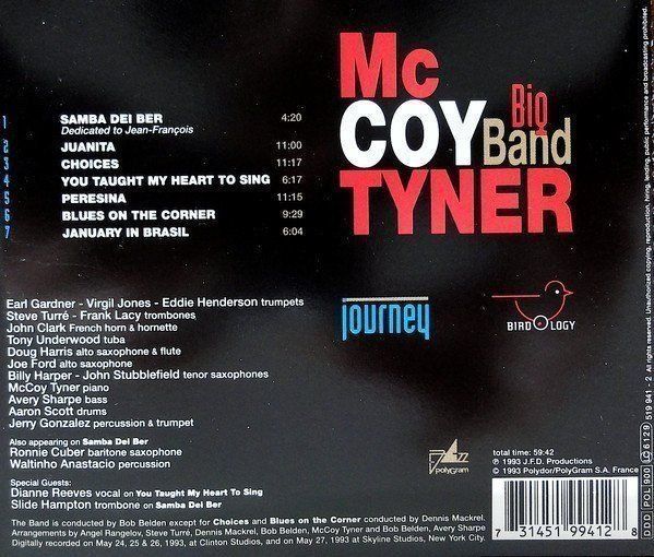 CD: McCoy Tyner, Slide Hampton, Ronnie Cuber, Frank Lacy, Turre, – Usato da Unterbäch venduto da gond 1