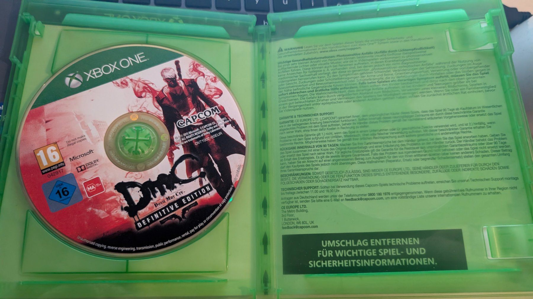 Microsoft Spiele: DMC Devil May Cry Definitive Edition - Xbox One Game – Gebraucht aus Hünenberg See von SpecialEditionGaming 2