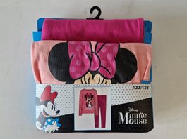 Kinderpyjama Minnie Mouse (Pink) Grösse122/128